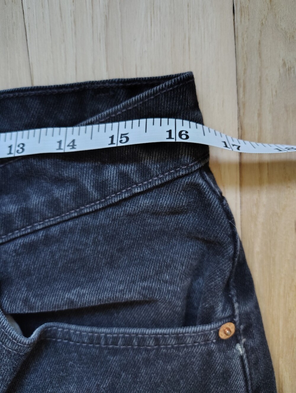 Vintage 90s Levi's 550 Black Relaxed Fit Jeans Red Tab Made in USA 34x32 - Picture 12 of 12